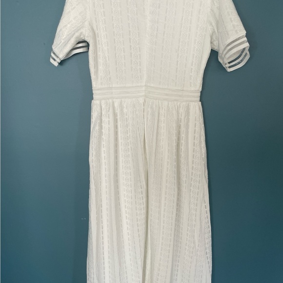 Polagram White Lace Dress - Picture 5 of 12